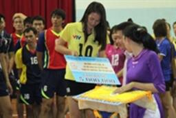 Trẻ VTV- Bình Điền-Long An Đoạt giải ba Cup Sanatech Bến Tre 2016