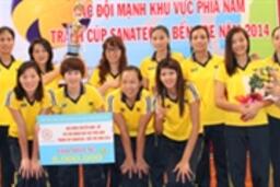 Kết thúc giải Bóng chuyền nam, nữ các Đội mạnh khu vực phía Nam tranh cúp Sanatech - Bến Tre 2014: Không có bất ngờ.