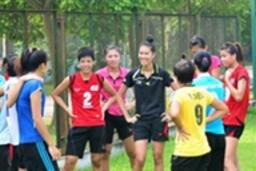 Danh sách VĐV tập trung chuẩn bị cho giải bóng chuyền trẻ vô địch nữ châu Á 2014.