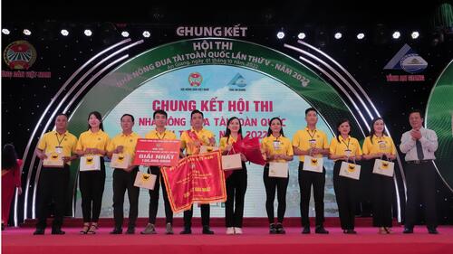 An Giang giành giải Nhất Hội thi Nhà nông đua tài toàn quốc năm 2022