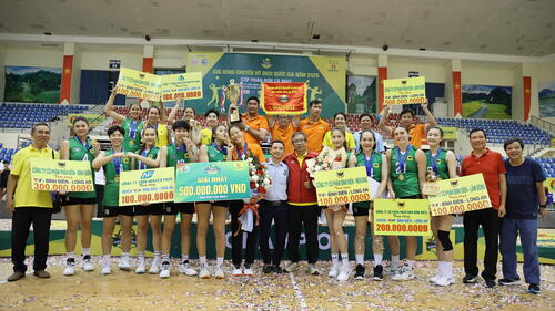 Nhà vô địch quốc gia VTV Bình Điền Long An đã trải qua một mùa giải đáng nhớ