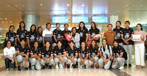 BTC giải chào mừng đội tuyển U.23 Thái Lan đến tham dự. Ảnh: PHÚC NGUYỄN