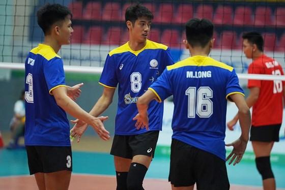 Đội nam S.Khánh Hòa được đánh giá có lực lượng mạnh nhất bảng đấu tại Bắc Ninh ở vòng 1 năm nay. Ảnh: T.THẢO